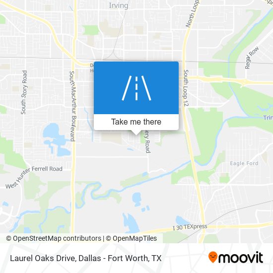 Laurel Oaks Drive map