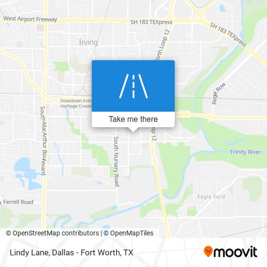 Mapa de Lindy Lane