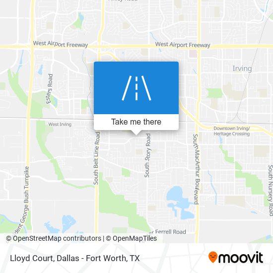 Mapa de Lloyd Court