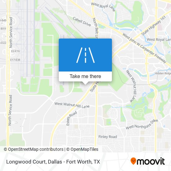 Longwood Court map