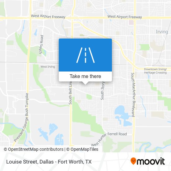 Louise Street map