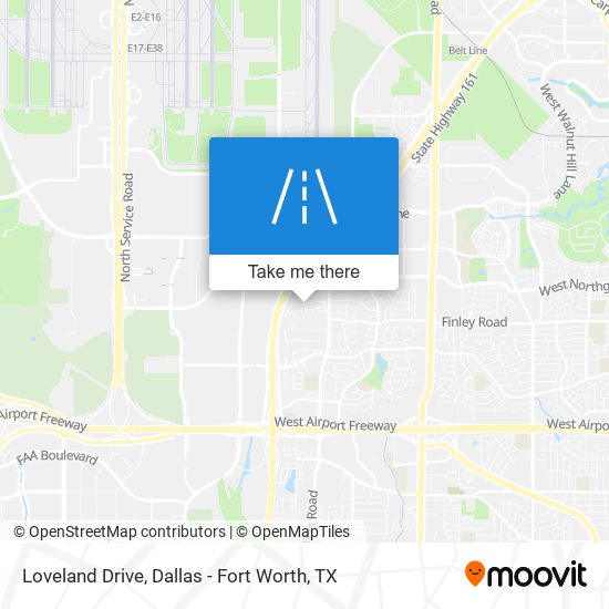 Mapa de Loveland Drive