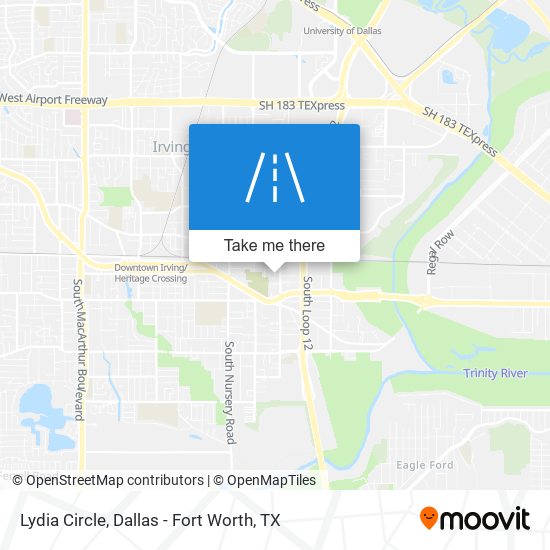 Mapa de Lydia Circle