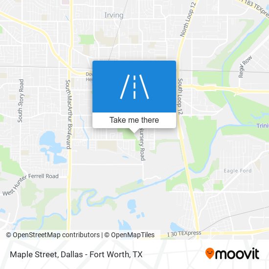 Maple Street map