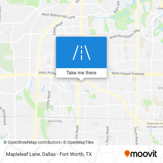 Mapa de Mapleleaf Lane