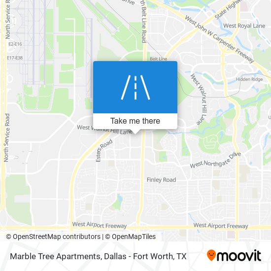 Mapa de Marble Tree Apartments