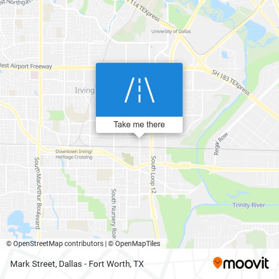 Mapa de Mark Street