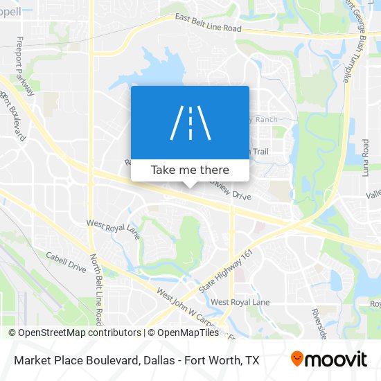 Market Place Boulevard map