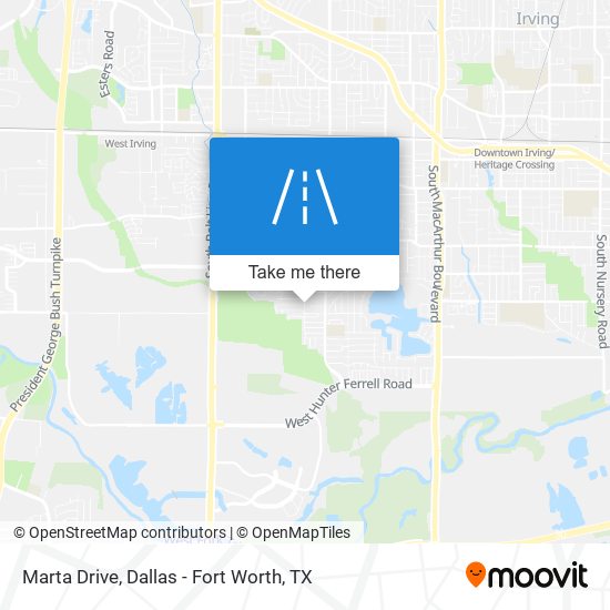Mapa de Marta Drive