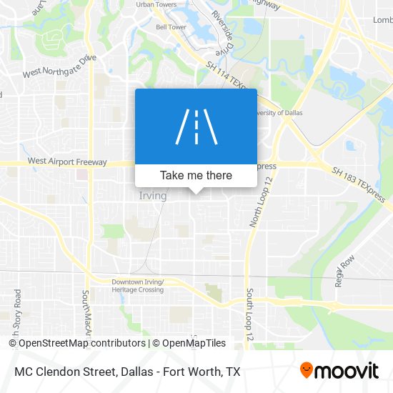 MC Clendon Street map