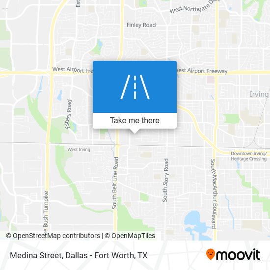 Medina Street map