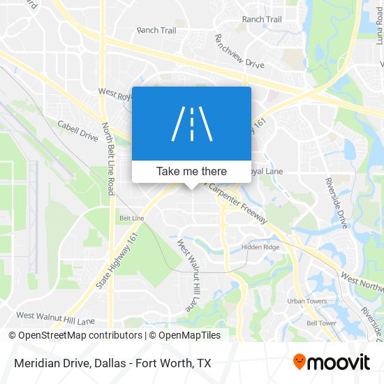 Mapa de Meridian Drive
