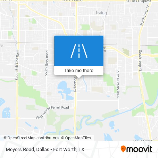 Mapa de Meyers Road