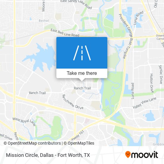 Mission Circle map