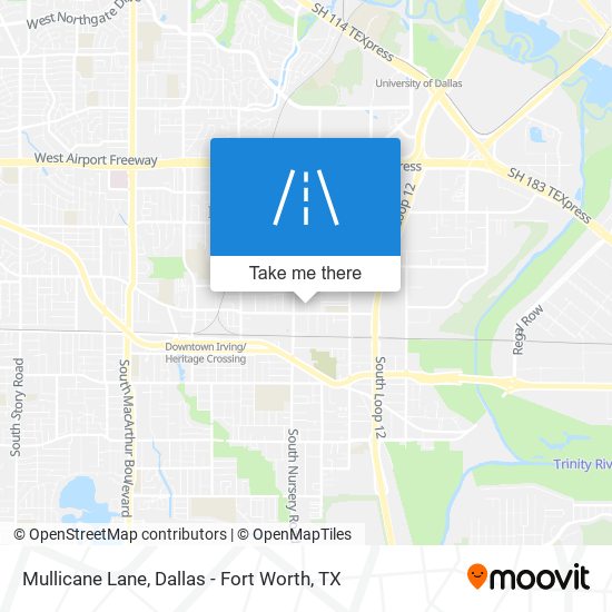 Mullicane Lane map