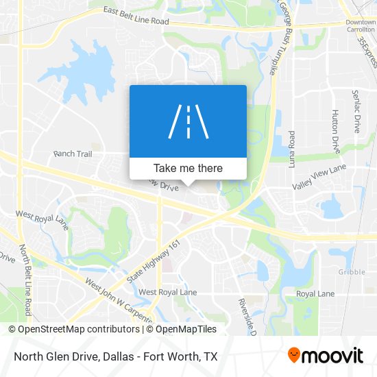 Mapa de North Glen Drive