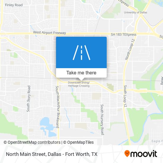 Mapa de North Main Street