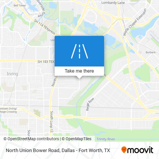 Mapa de North Union Bower Road