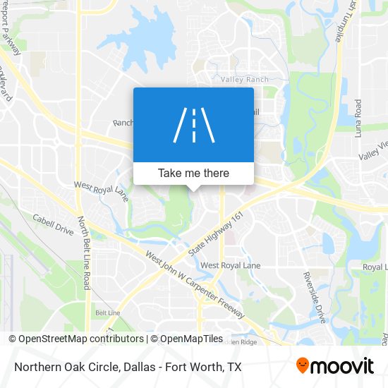 Mapa de Northern Oak Circle