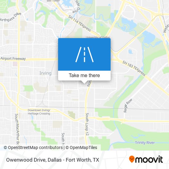 Mapa de Owenwood Drive