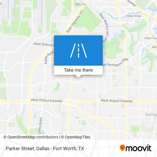 Parker Street map