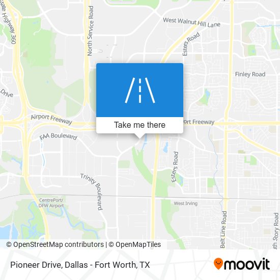 Mapa de Pioneer Drive