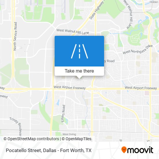 Pocatello Street map