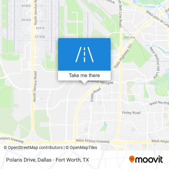 Polaris Drive map
