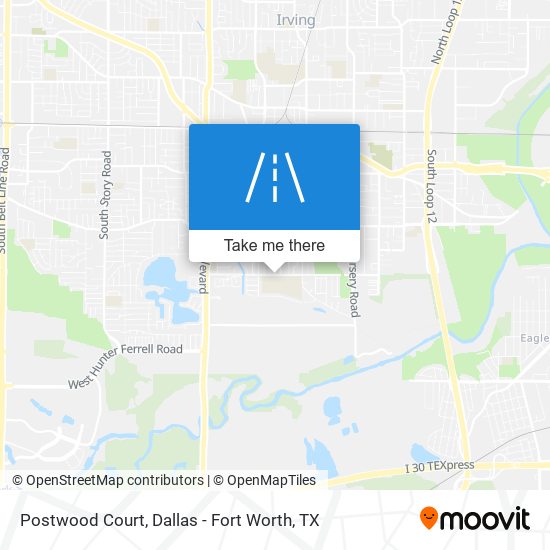 Postwood Court map
