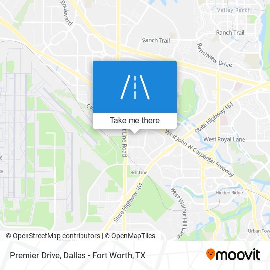 Mapa de Premier Drive