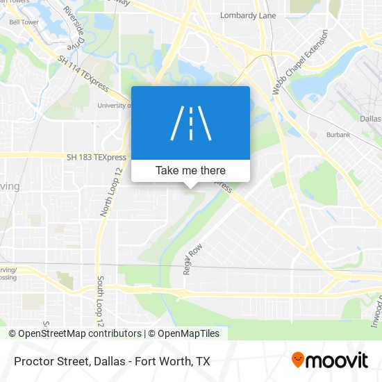 Mapa de Proctor Street