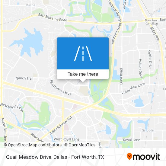Quail Meadow Drive map