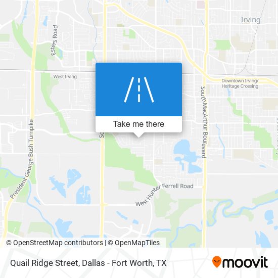 Quail Ridge Street map