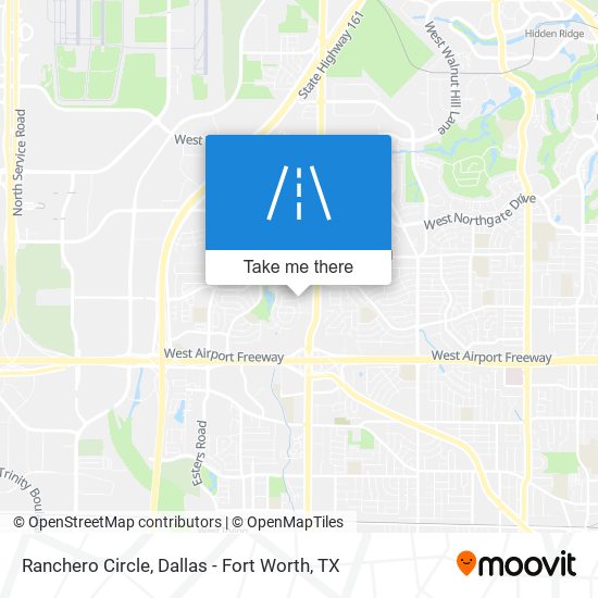 Mapa de Ranchero Circle