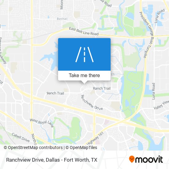 Ranchview Drive map