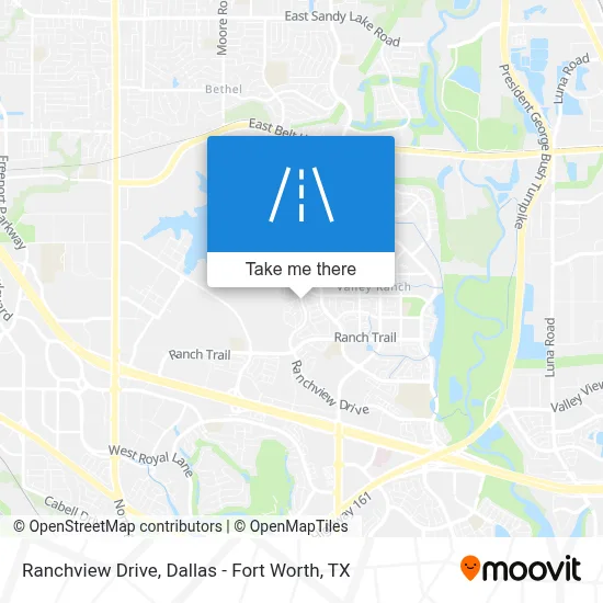Ranchview Drive map