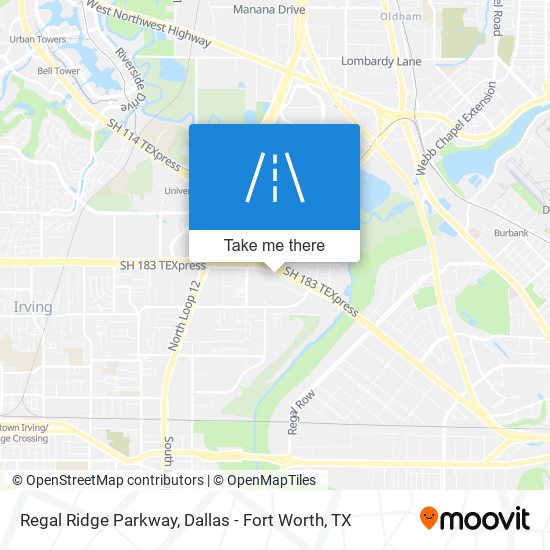 Regal Ridge Parkway map