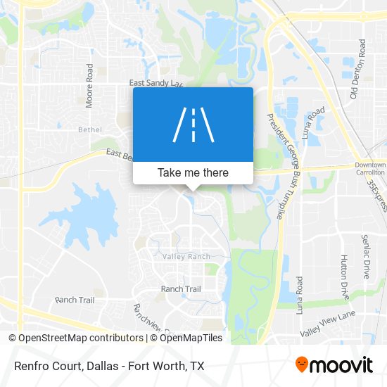 Renfro Court map