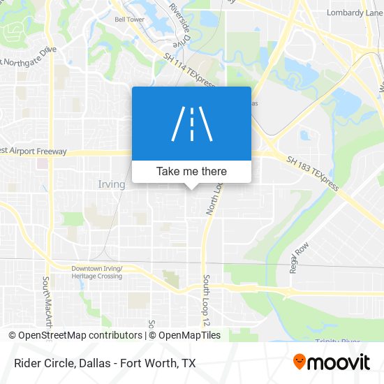 Rider Circle map