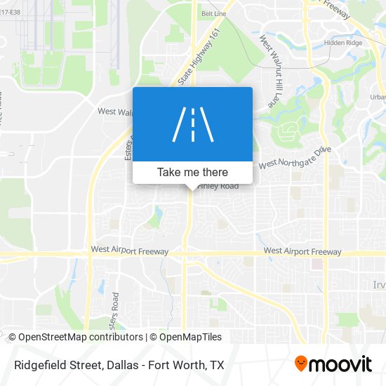 Ridgefield Street map