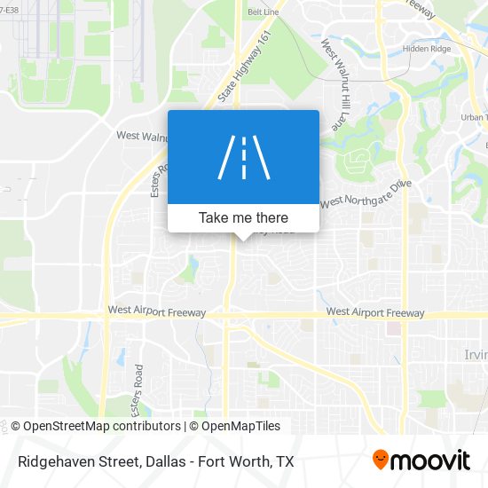 Ridgehaven Street map
