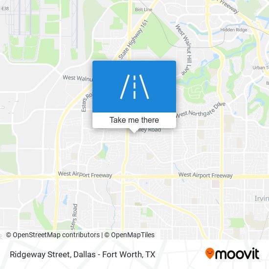 Ridgeway Street map