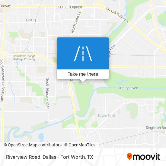 Riverview Road map