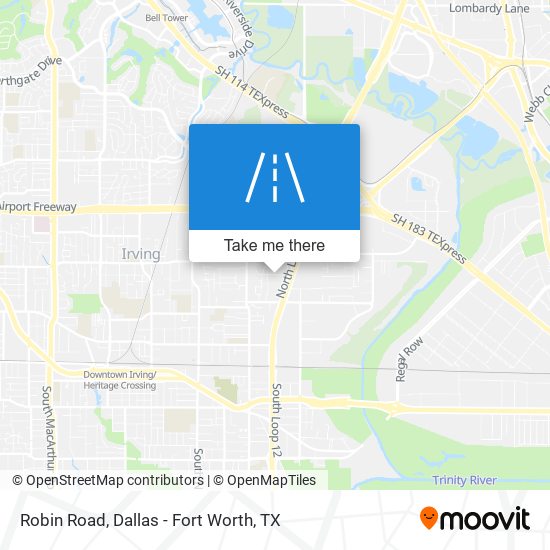 Mapa de Robin Road
