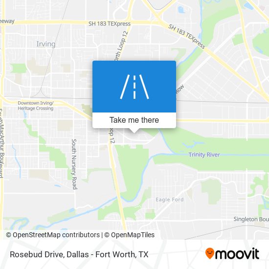 Rosebud Drive map