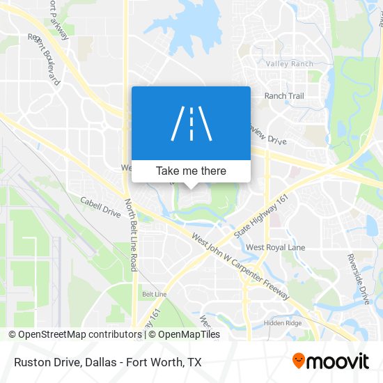 Ruston Drive map
