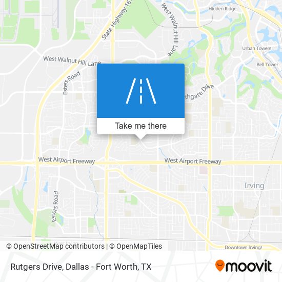 Mapa de Rutgers Drive