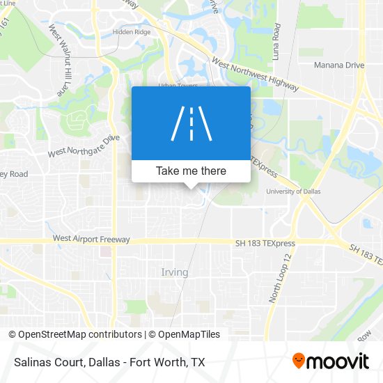 Salinas Court map