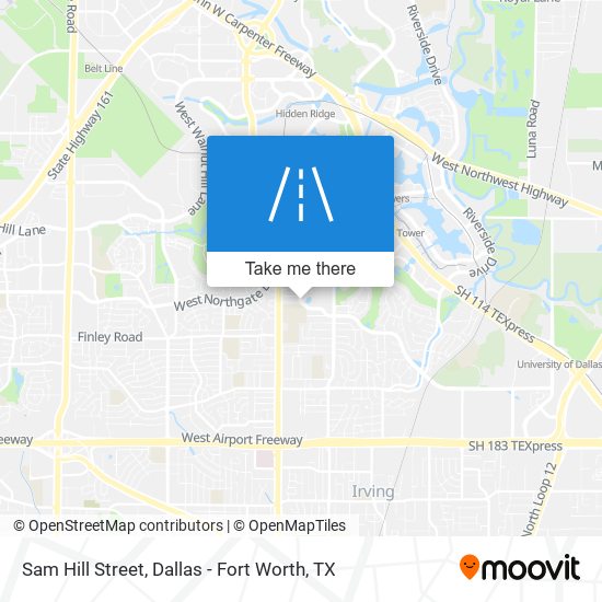 Sam Hill Street map