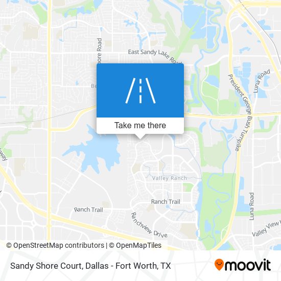 Sandy Shore Court map